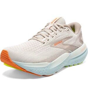 Brooks Glycerin 21 Women’s Size 11.5 in Coconut/Aqua/Autumn Sunset.